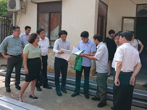 Ban Đô thị: Giám sát tình hình triển khai các dự án nước sạch tại Gia Lâm